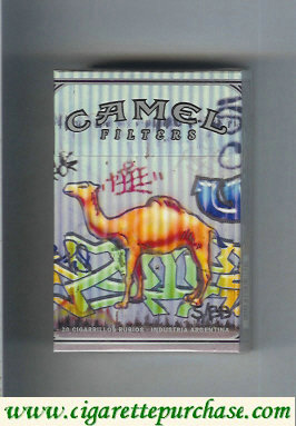 Camel Night Collectors Hip Hop Filters cigarettes hard box